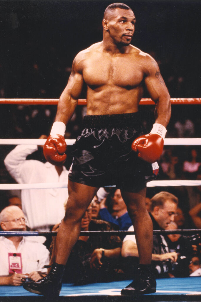 "Iron" Mike Tyson is a former heavyweight champion boxer from Brooklyn, New York.