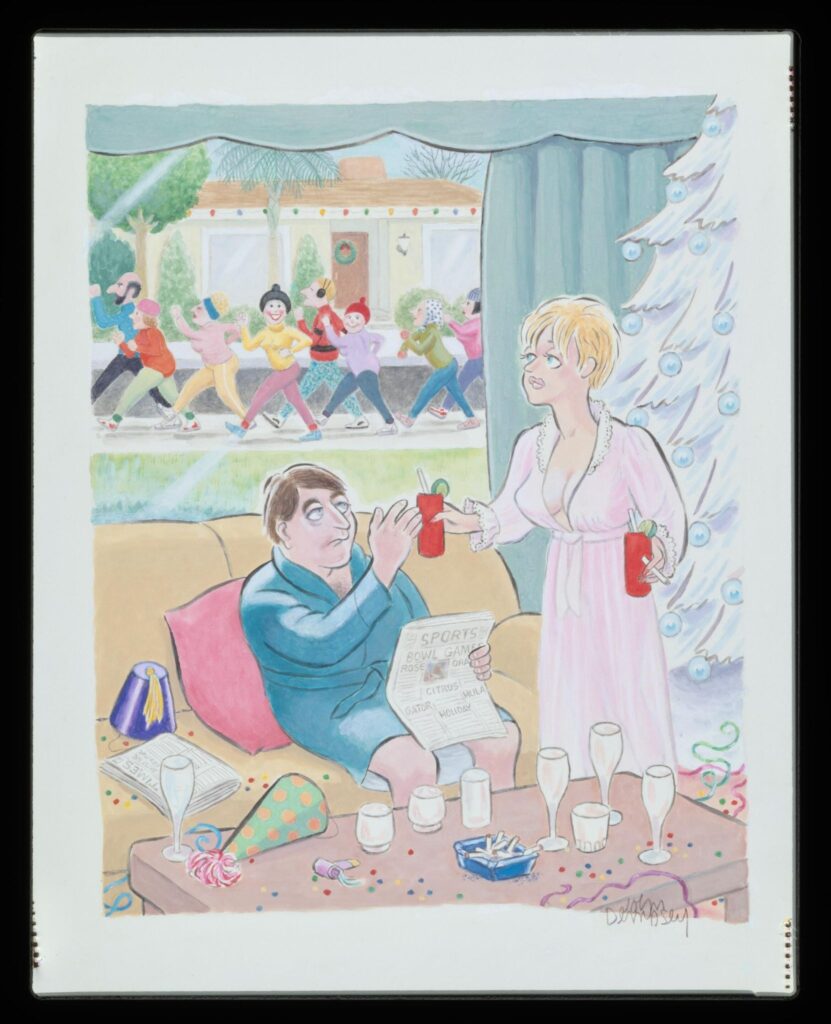 &ldquo;Happy New Year you guys! Come join us in our power walk.&rdquo; John Dempsey, January 1996 issue.