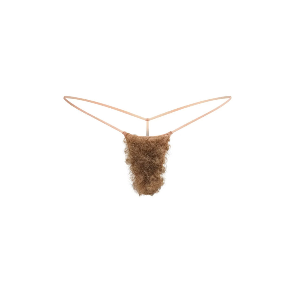 SKIMS "faux bush" thong
