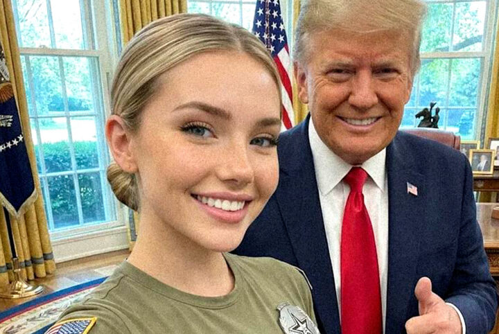 She Has 1 Million Followers and Photos with Trump—But She’s AI